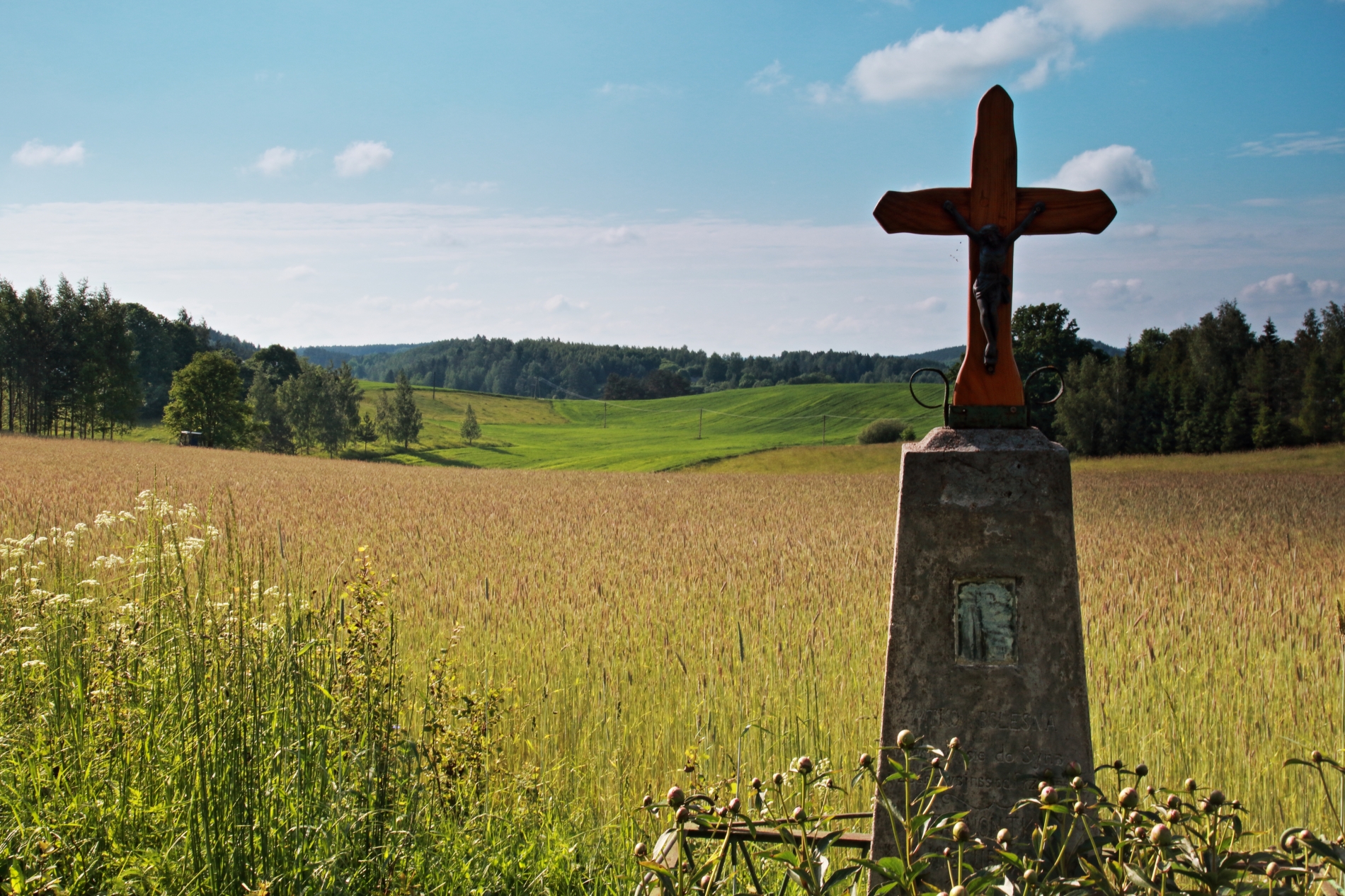 Kapliczka na Podlasiu