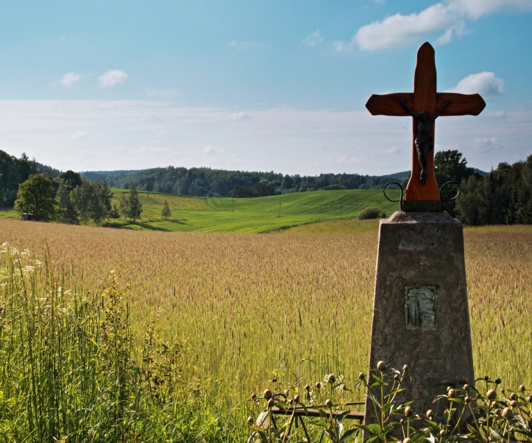 Kapliczka na Podlasiu